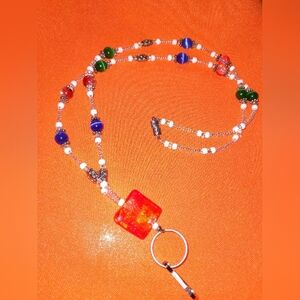 Glass Beaded Lanyard